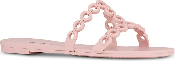 Aquazzura Women's Infinity Chain Jelly Sandals