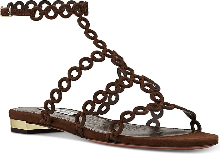 Aquazzura Women's Infinity Chain Sandals