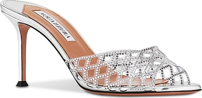 Aquazzura Women's Lumiere 75 Mules