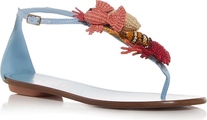 Aquazzura Women's Marea Embellished Sandals