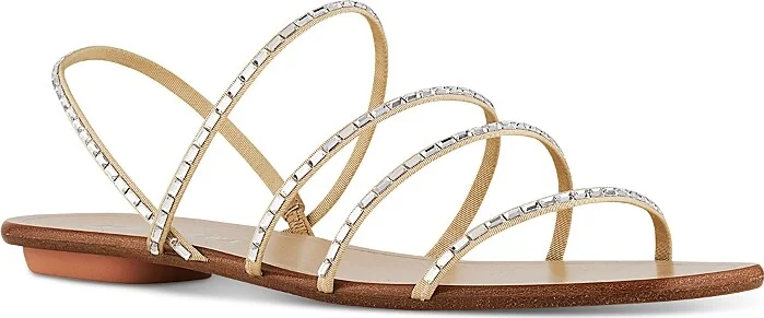 Aquazzura Women's Mistica Flat Sandals