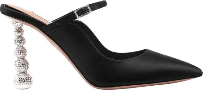 Aquazzura Yes Baby Crystal-Embellished Pumps