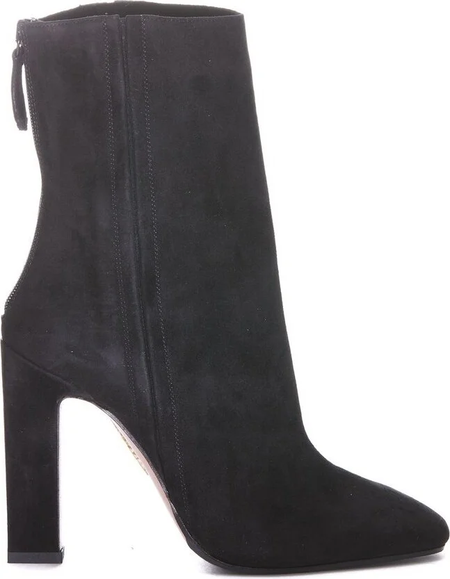 Aquazzura Zipped Heeled Ankle Boots