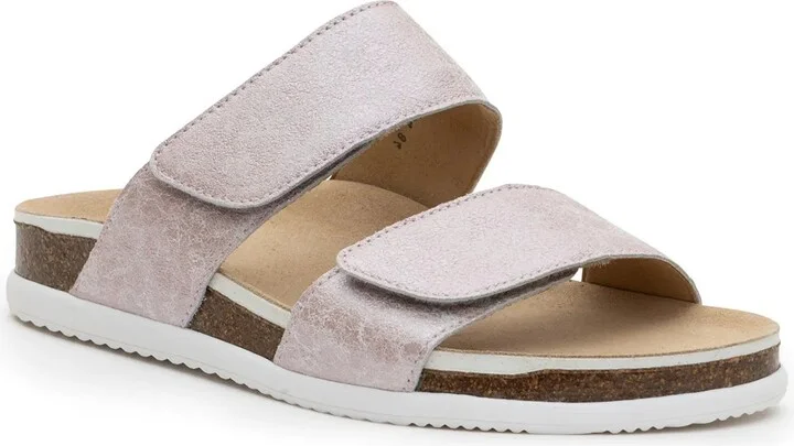 Pink Metallic Leather