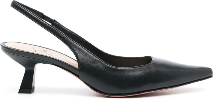 Arabel slingback leather pumps