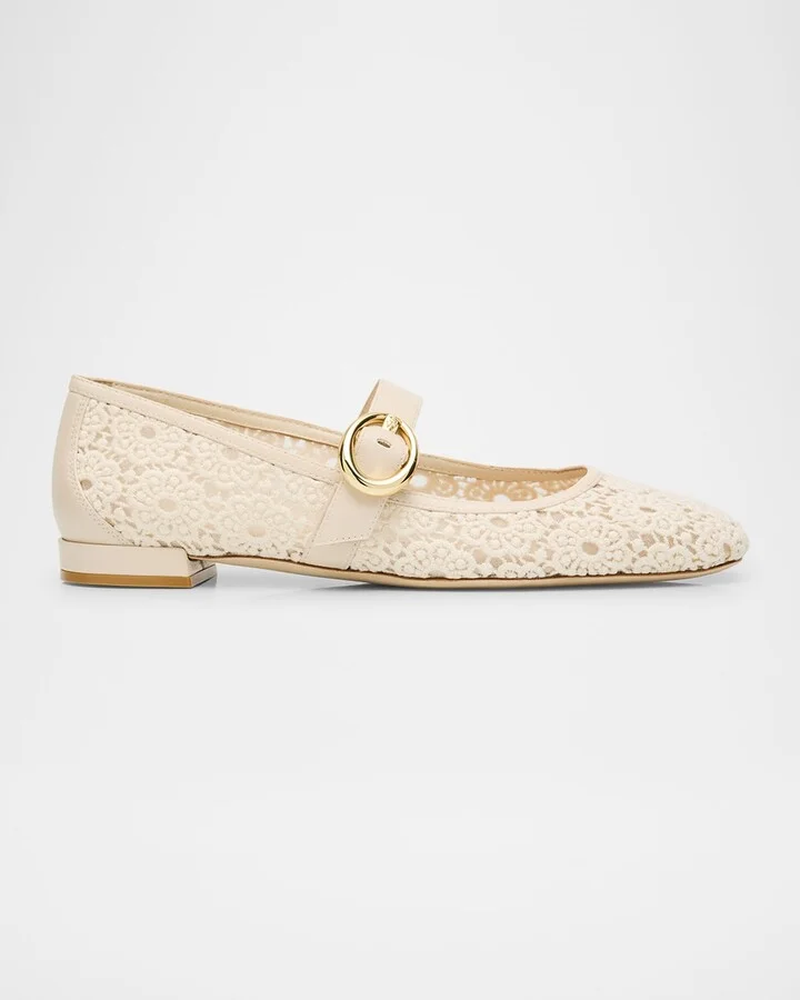 Arabella Cotton Mary Jane Ballerina Flats