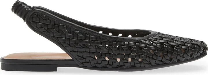 Arabella Woven Slingback Flat - Image 3