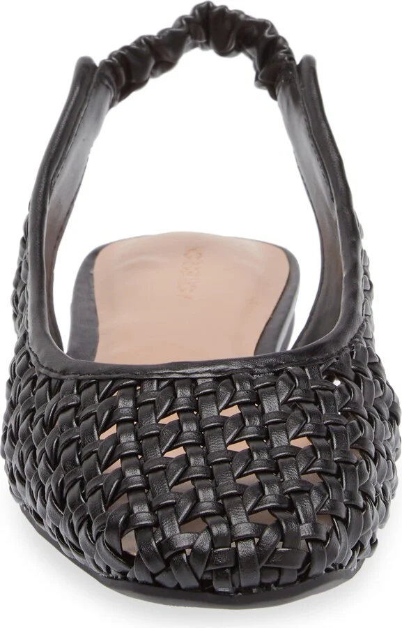 Arabella Woven Slingback Flat - Image 4
