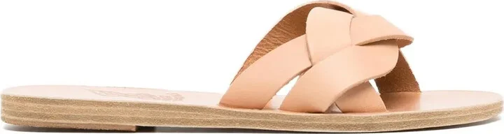 Arachne braid-strap sandals