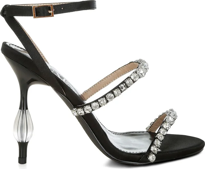 Aragon Crystal Embellished Ankle Strap Sandal - Image 4