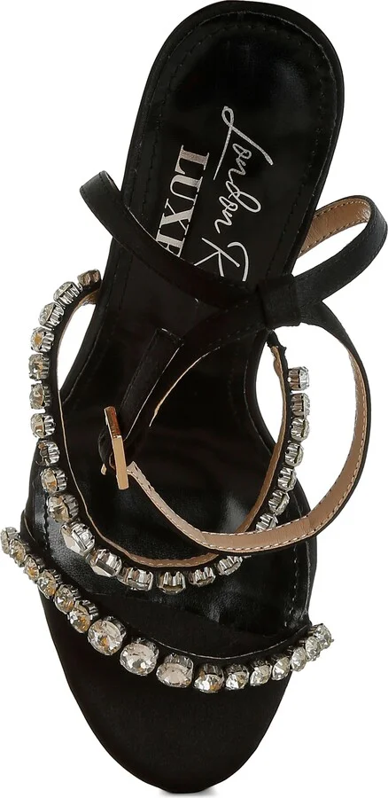 Aragon Crystal Embellished Ankle Strap Sandal - Image 5