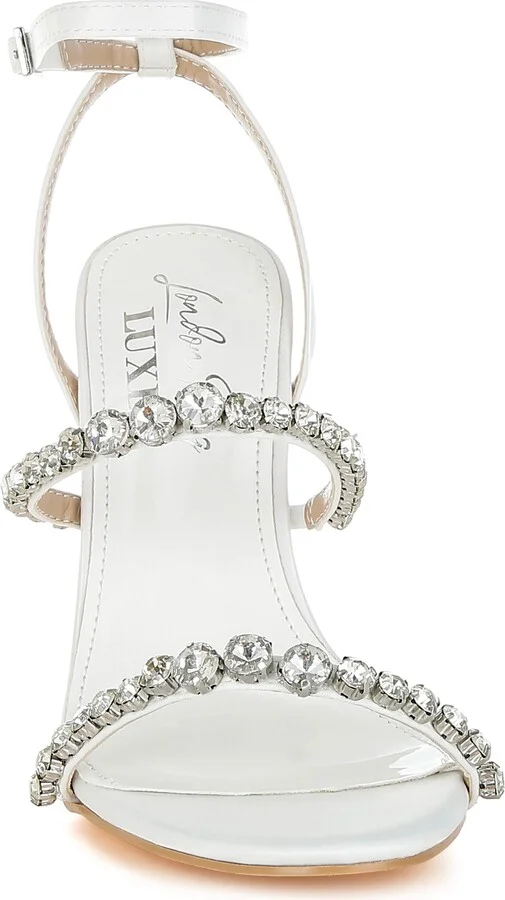 Aragon Crystal Embellished Ankle Strap Sandal - Image 9