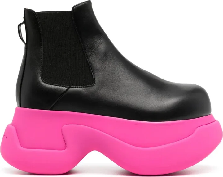 Aras 70mm leather boots