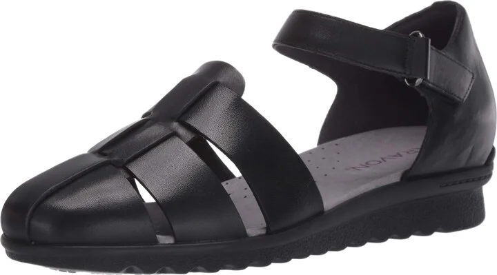Aravon womens Josie Two Piece Ballet Flat