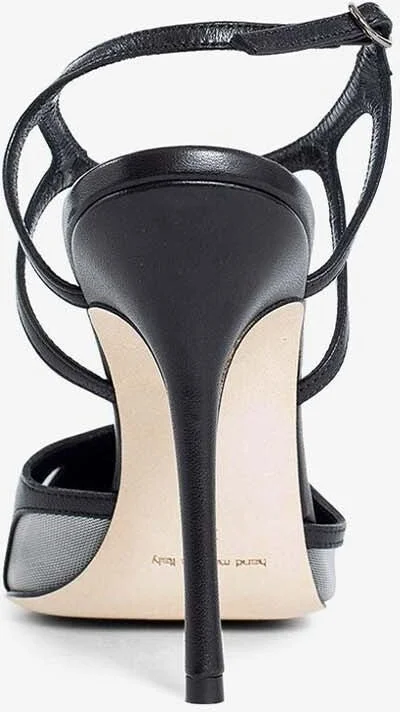 Arcadia 105 Mesh and Leather Pumps - Image 2