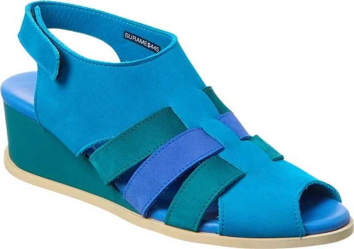 Arche Surame Leather Wedge Sandal