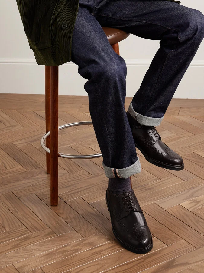 Archie Leather Brogues - Image 2