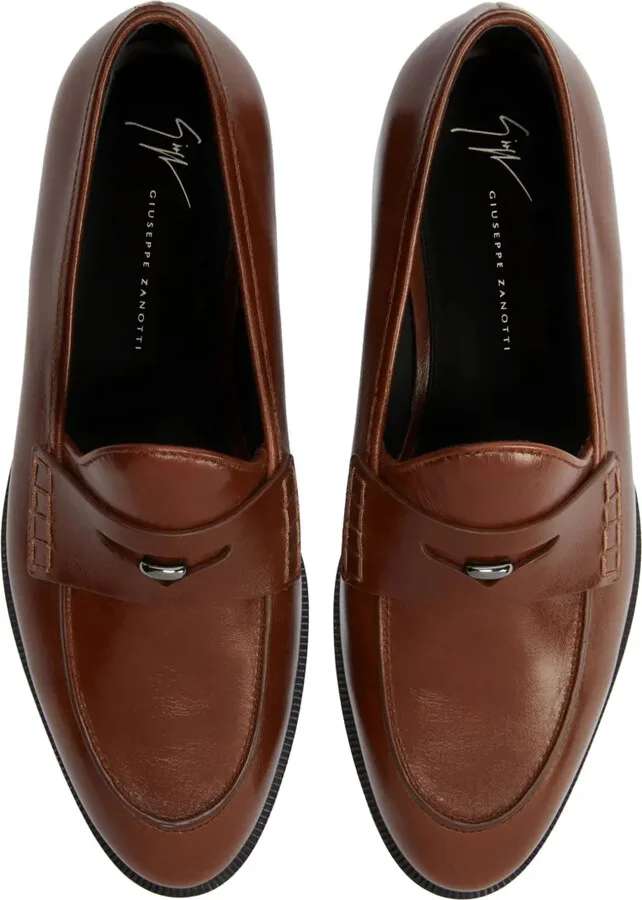 Archiel penny-slot leather loafers - Image 4