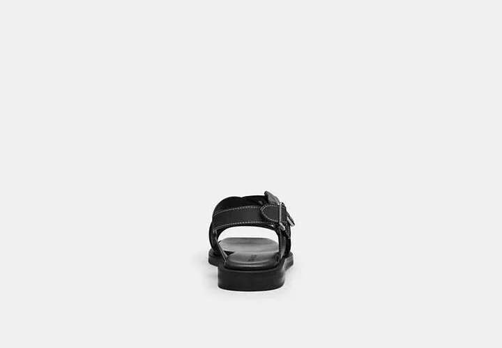Archival Buckle Flat Sandal - Image 4