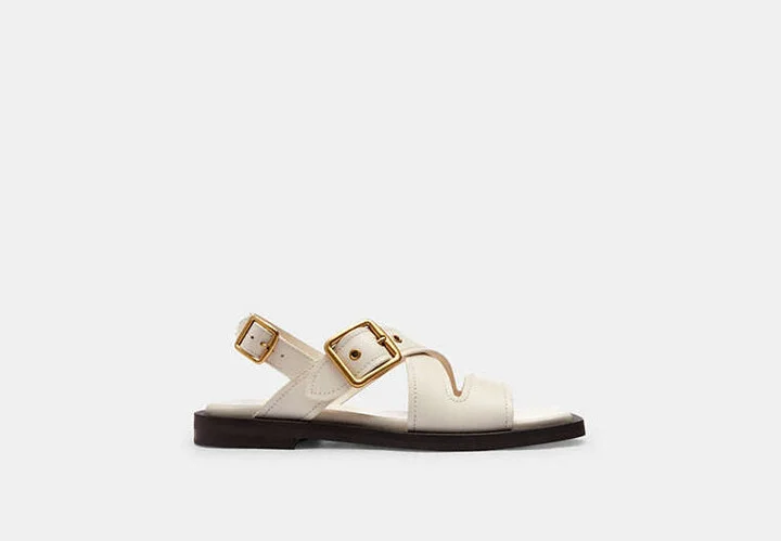 Archival Buckle Flat Sandal - Image 3