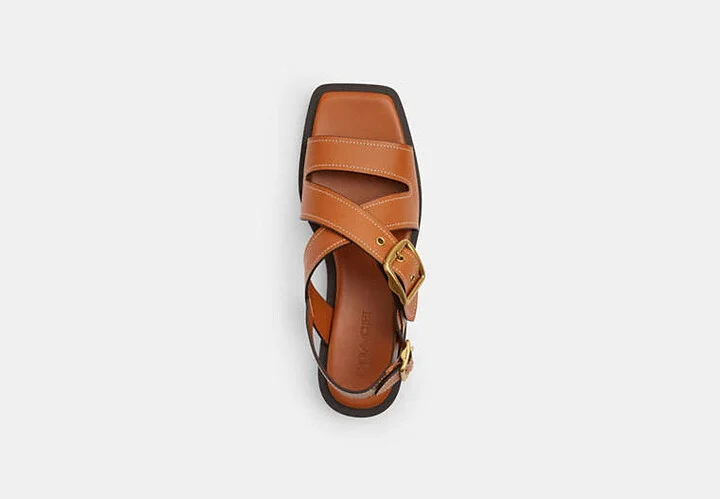 Archival Buckle Flat Sandal - Image 2