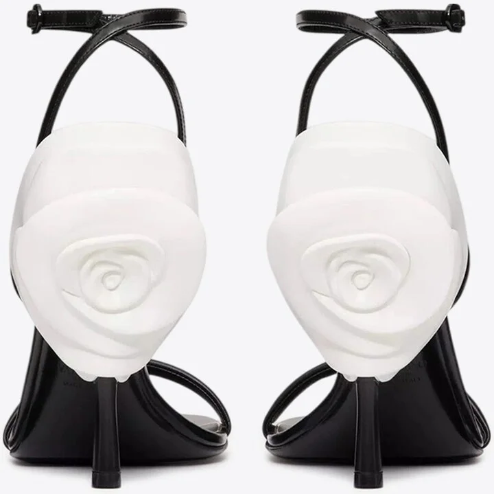 Archive Roserouche 100 Leather Sandals - Image 2
