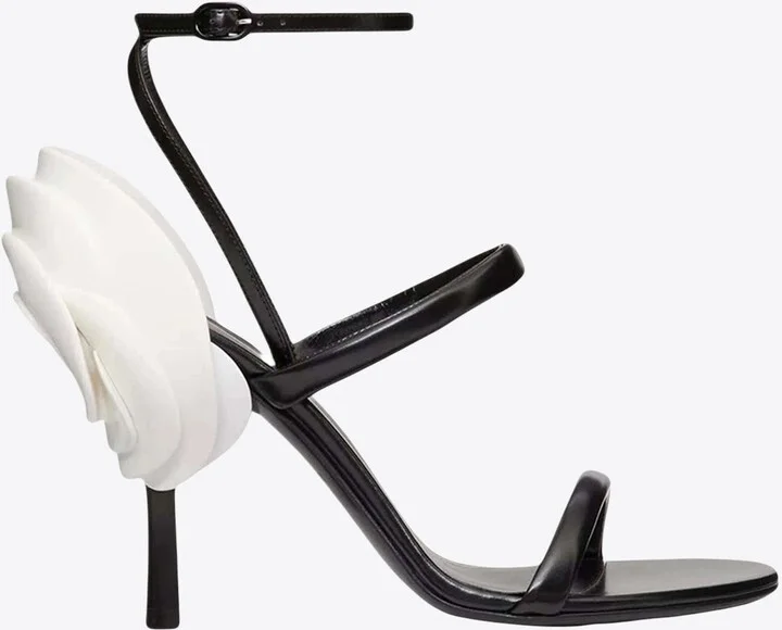 Archive Roserouche 100 Leather Sandals