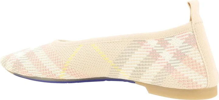 Archivio Check Ballerinas - Image 3