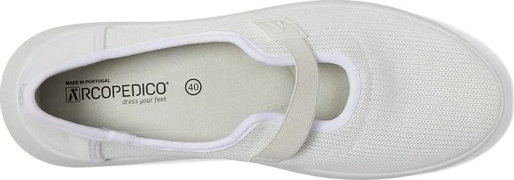 Arcopedico Cibele Women's Shoes White : EU 36 (US Women's 5.5-6) M, Textile - Image 2