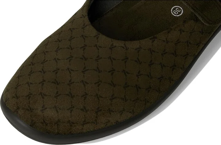 Arcopedico Estrela Women's Flat Shoes Olive : EU 39 (US Women's 8-8.5) M, Nylon/Rubber - Image 7