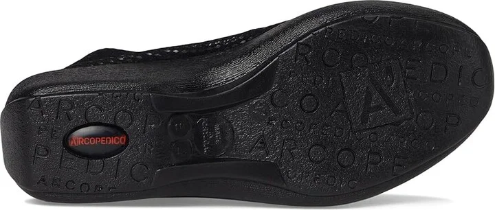 Arcopedico L14 Women's Flat Shoes Lagrimas Black : EU 36 (US Women's 5.5-6) M, Synthetic - Image 4