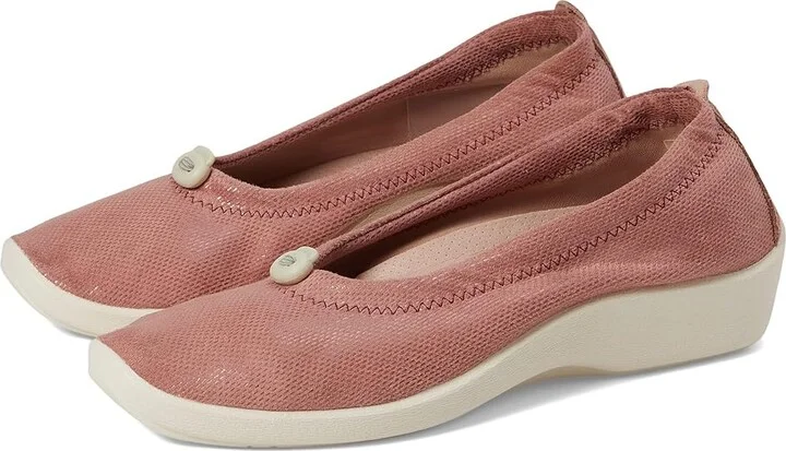 Arcopedico L14 Women's Flat Shoes Pink Kaleidos : EU 36 (US Women's 5.5-6) M, Synthetic