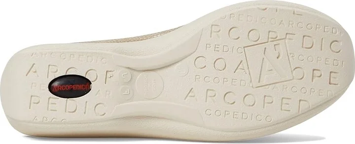 Arcopedico L14 Women's Flat Shoes Taupe Kaleidos : EU 37 (US Women's 6.5) M, Synthetic - Image 3