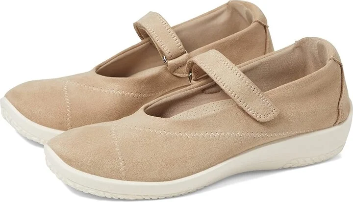 Arcopedico L18 Women's Maryjane Shoes Taupe 1 : EU 36 (US Women's 5.5-6) M, Synthetic