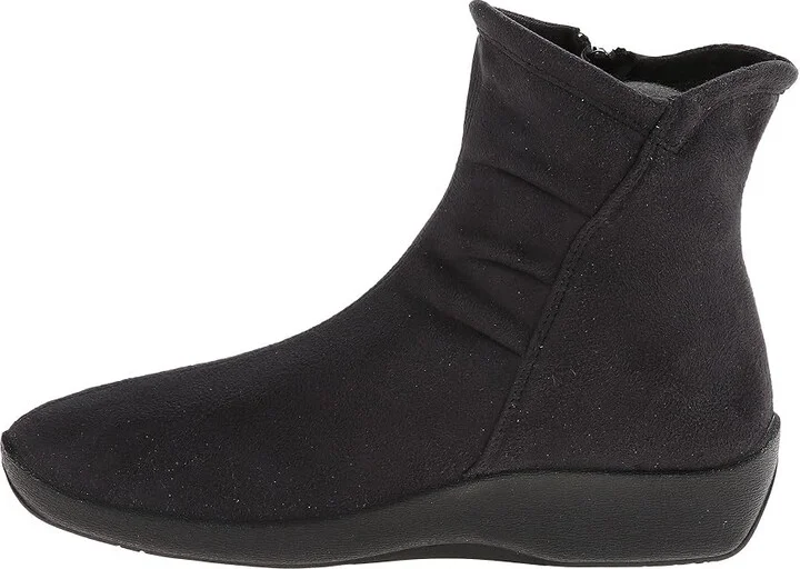 Arcopedico L19 Women's Zip Boots Black Faux Suede : EU 35 (US Women's 4.5-5) M, Suede/Synthetic - Image 7