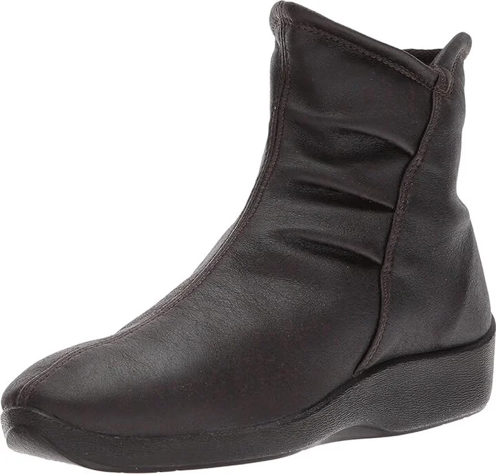 Arcopedico L19 Women's Zip Boots Cafe : EU 40 (US Women's 9) M, Suede/Synthetic - Image 2