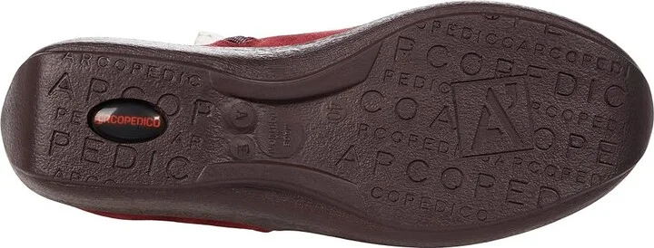 Arcopedico L19 Women's Zip Boots Gal Bordeaux : EU 36 (US Women's 5.5-6) M, Suede - Image 3