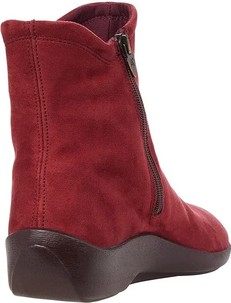 Arcopedico L19 Women's Zip Boots Gal Bordeaux : EU 36 (US Women's 5.5-6) M, Suede - Image 4