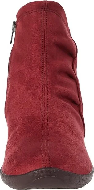 Arcopedico L19 Women's Zip Boots Gal Bordeaux : EU 36 (US Women's 5.5-6) M, Suede - Image 5