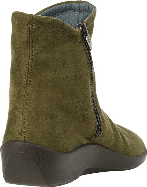 Arcopedico L19 Women's Zip Boots Gal Olive : EU 36 (US Women's 5.5-6) M, Suede - Image 4