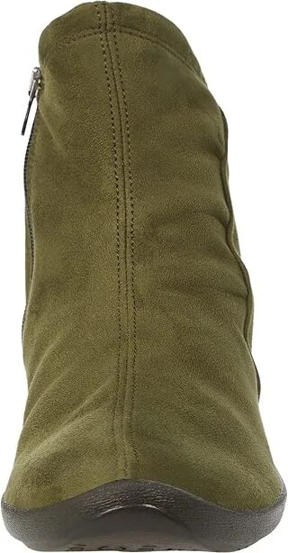 Arcopedico L19 Women's Zip Boots Gal Olive : EU 36 (US Women's 5.5-6) M, Suede - Image 5