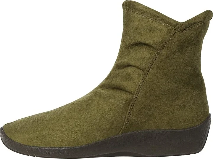 Arcopedico L19 Women's Zip Boots Gal Olive : EU 36 (US Women's 5.5-6) M, Suede - Image 6