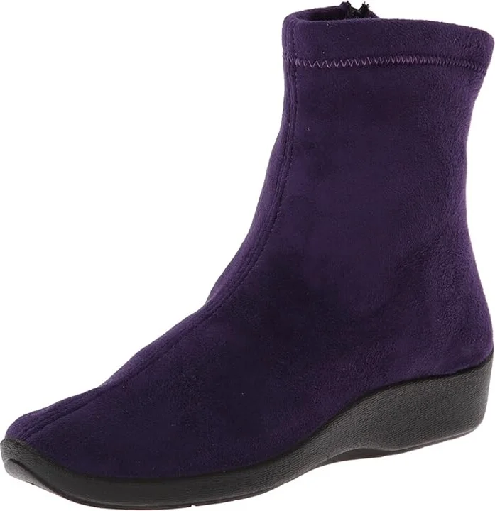 Arcopedico L8 Women's Zip Boots Violet Suede : EU 35 (US Women's 4.5-5) M - Image 2