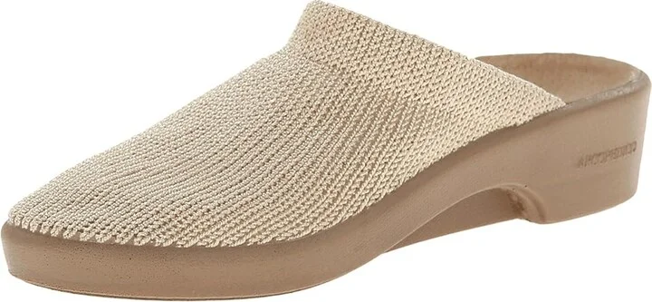 Arcopedico Light Women's Clog Shoes Beige : EU 35 (US Women's 4.5-5) M, Synthetic/Textile - Image 2