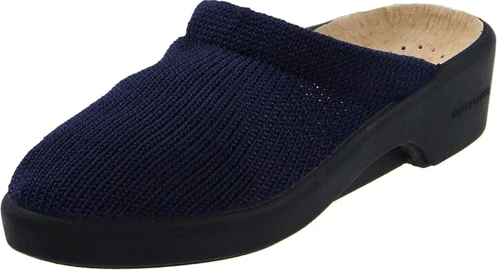 Arcopedico Light Women's Clog Shoes Navy : EU 37 (US Women's 6.5) M, Synthetic/Textile - Image 2