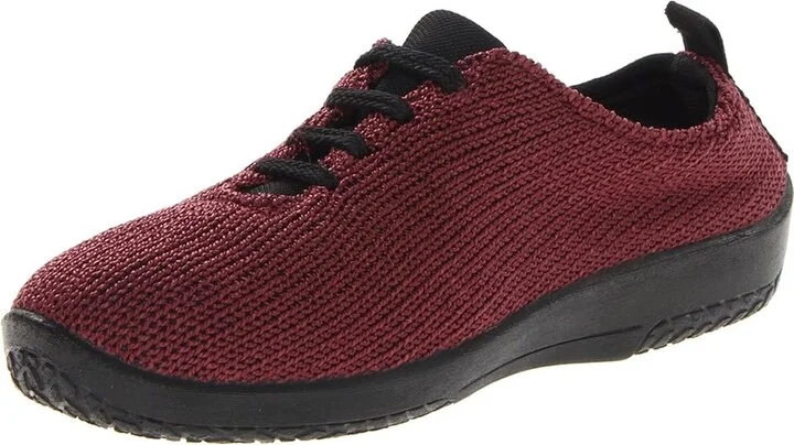 Arcopedico LS Women's Lace up casual Shoes Bordeaux : EU 37 (US Women's 6.5) M, Synthetic/Textile - Image 2