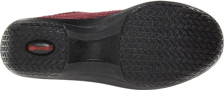 Arcopedico LS Women's Lace up casual Shoes Bordeaux : EU 37 (US Women's 6.5) M, Synthetic/Textile - Image 4