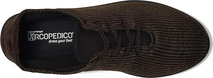 Arcopedico LS Women's Lace up casual Shoes Brown (Marron) : EU 36 (US Women's 5.5-6) M, Synthetic/Textile - Image 3