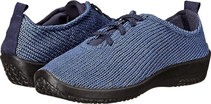 Arcopedico LS Women's Lace up casual Shoes Denim : EU 44 (US Women's 13) M, Synthetic/Textile