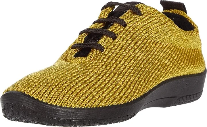 Arcopedico LS Women's Lace up casual Shoes Mustard : EU 37 (US Women's 6.5) M - Image 2